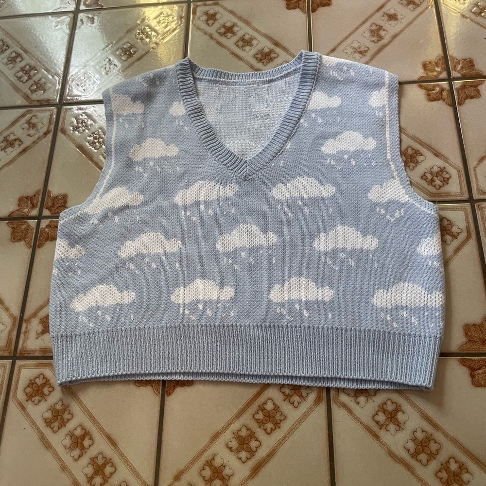 NWOT Cloud Knit Vest